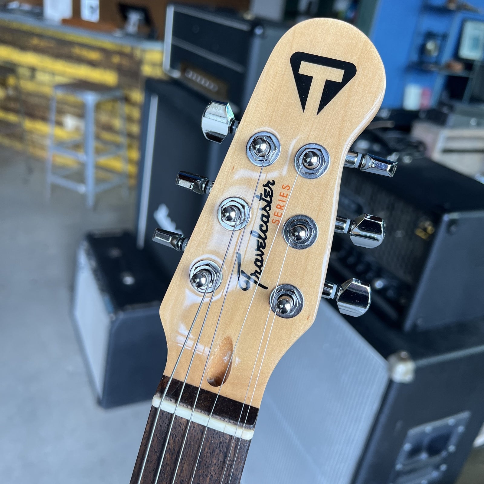 Traveler Guitar Travelcaster HH Deluxe - Olympic White