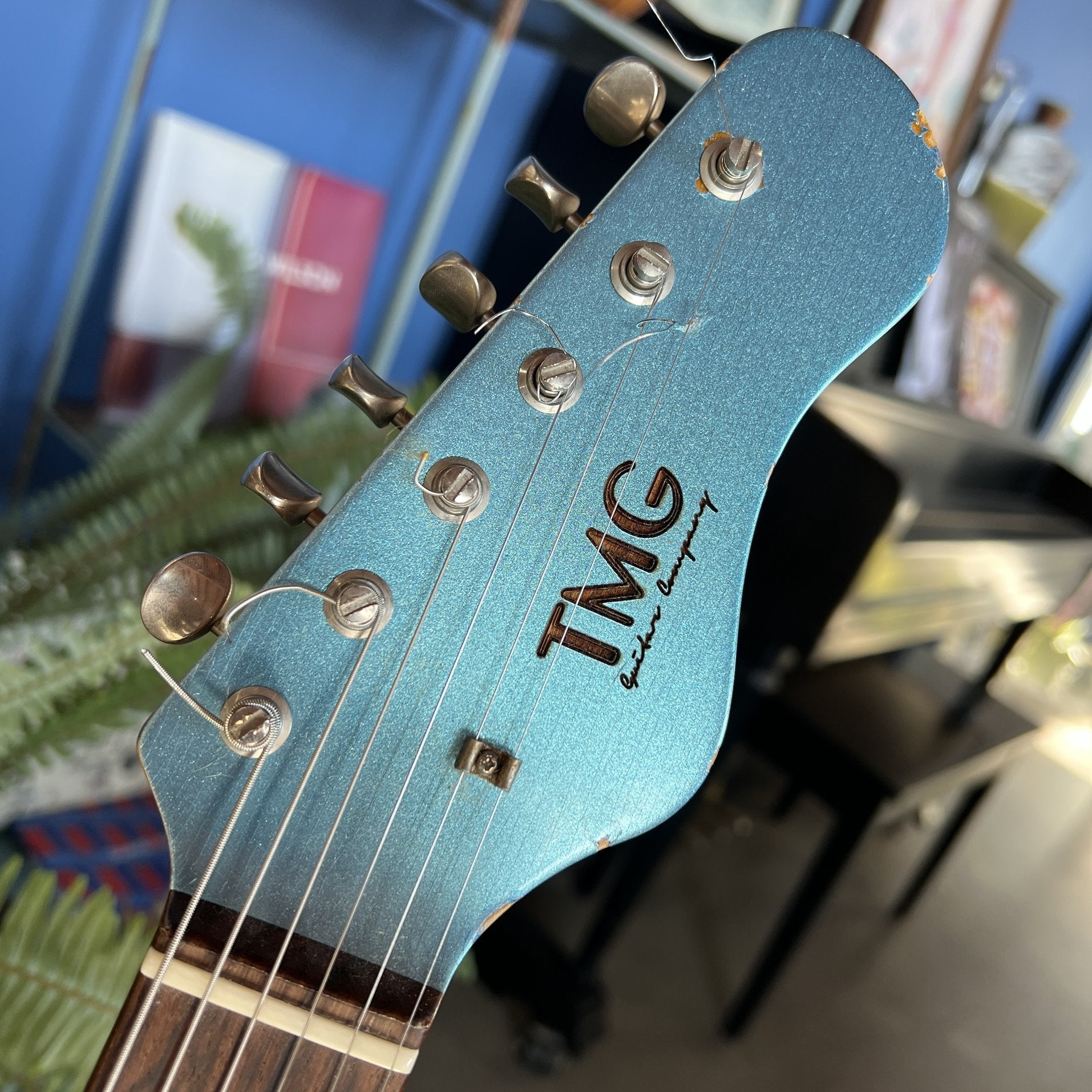 TMG Guitar Co. Ronnie Scott - Pelham Blue - 2019