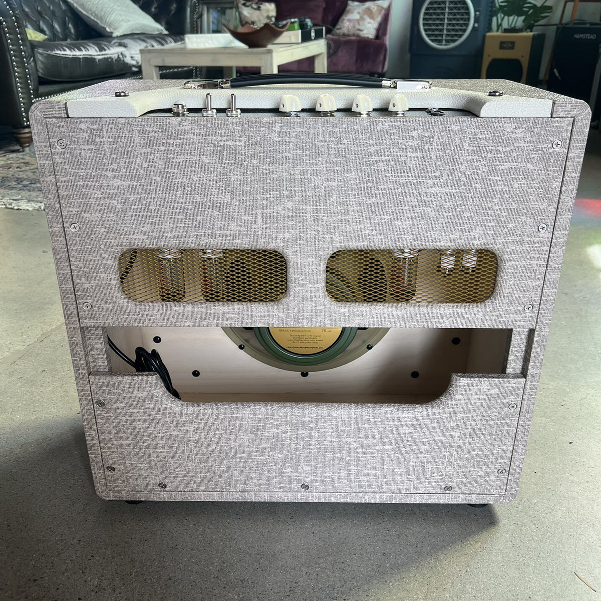 Divided by 13 CJ 11 Combo - Tan Fawn Bronco Tolex / Cream V