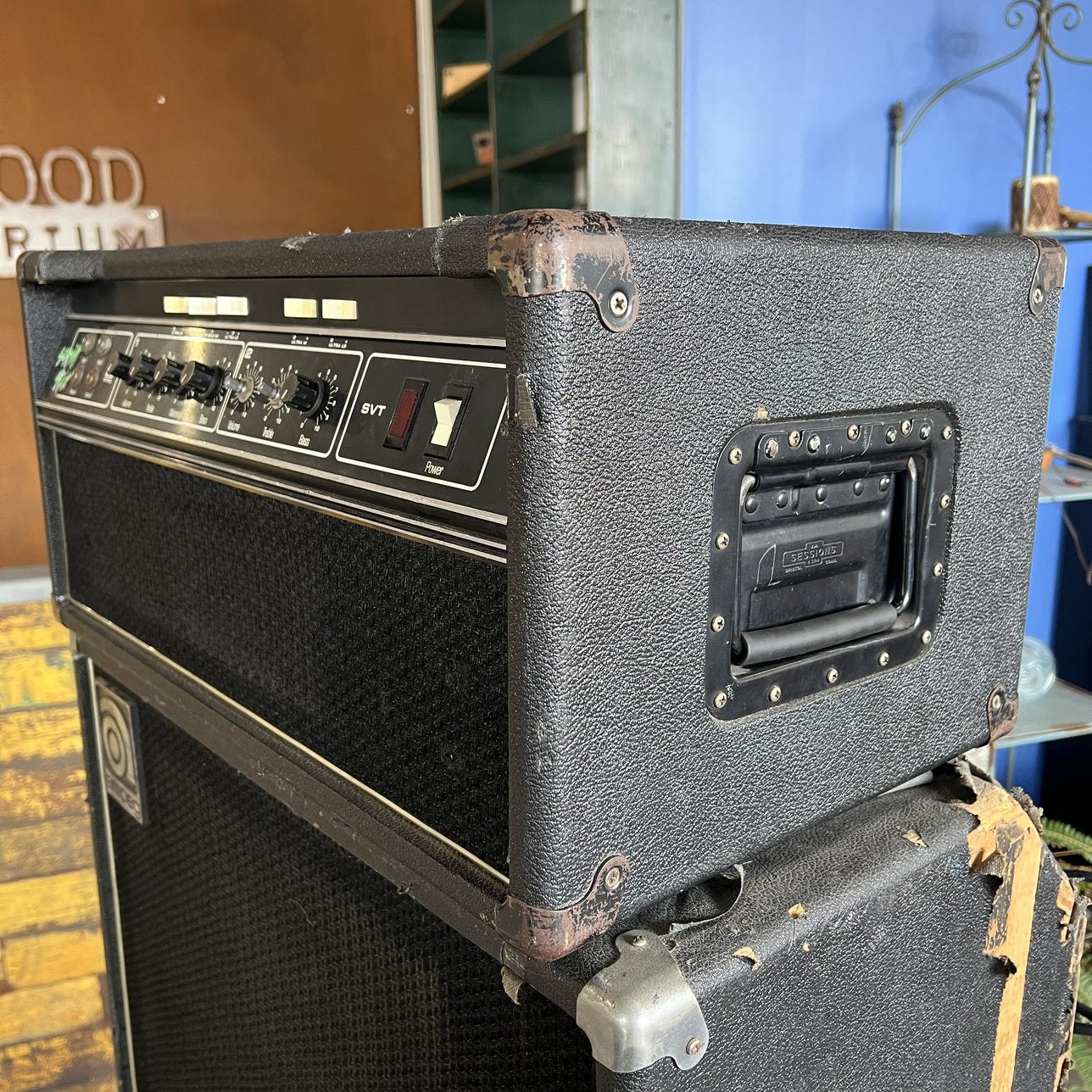 1980s Ampeg SVT Amp & Cabinet