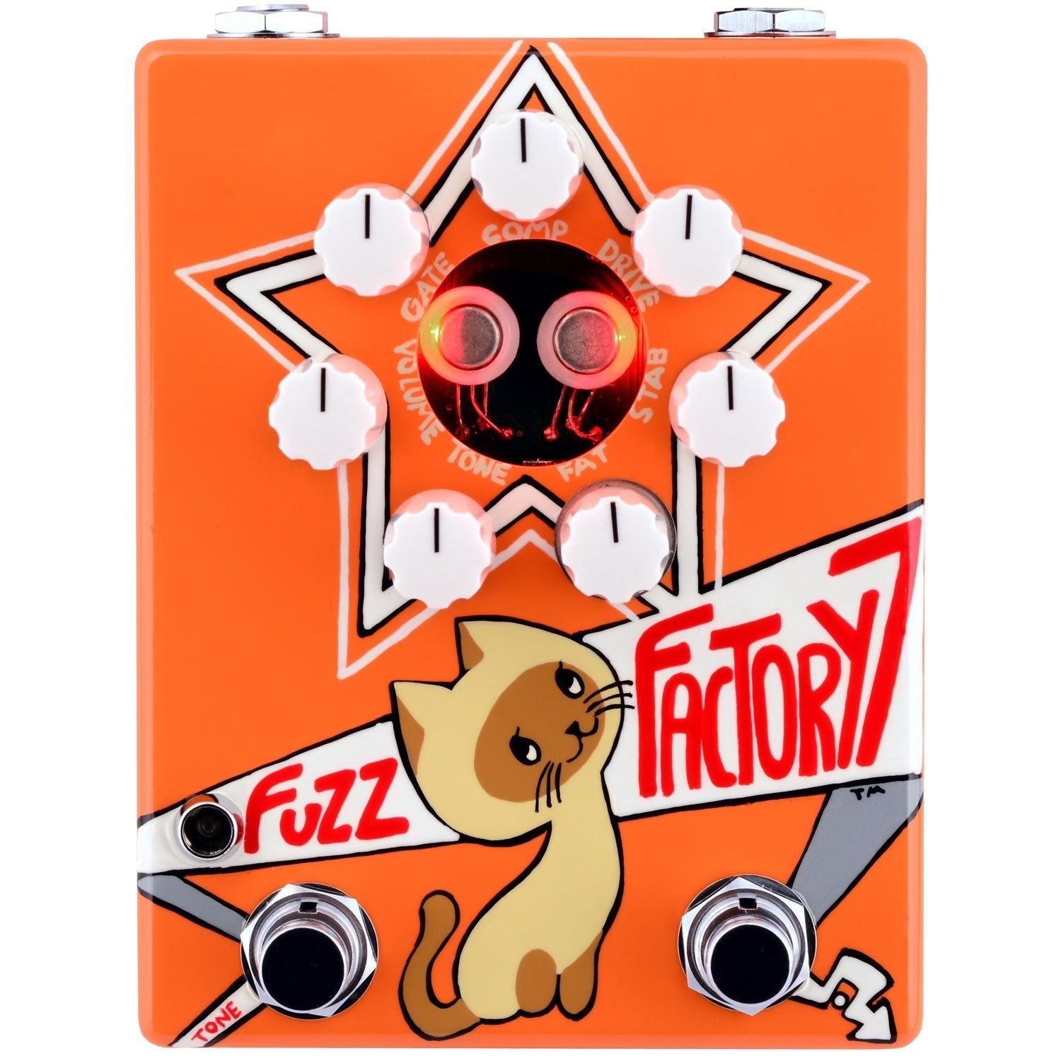 ZVEX Effects Russian Fuzz Factory 7 Hand-Painted