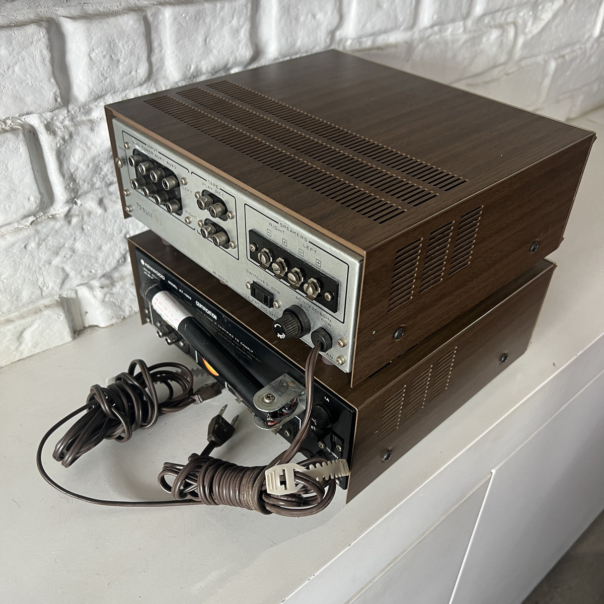 Vintage Kenwood KA-2000 Amplifier & KT-1000 Tuner Set | Fully Functional Solid-State Hi-Fi