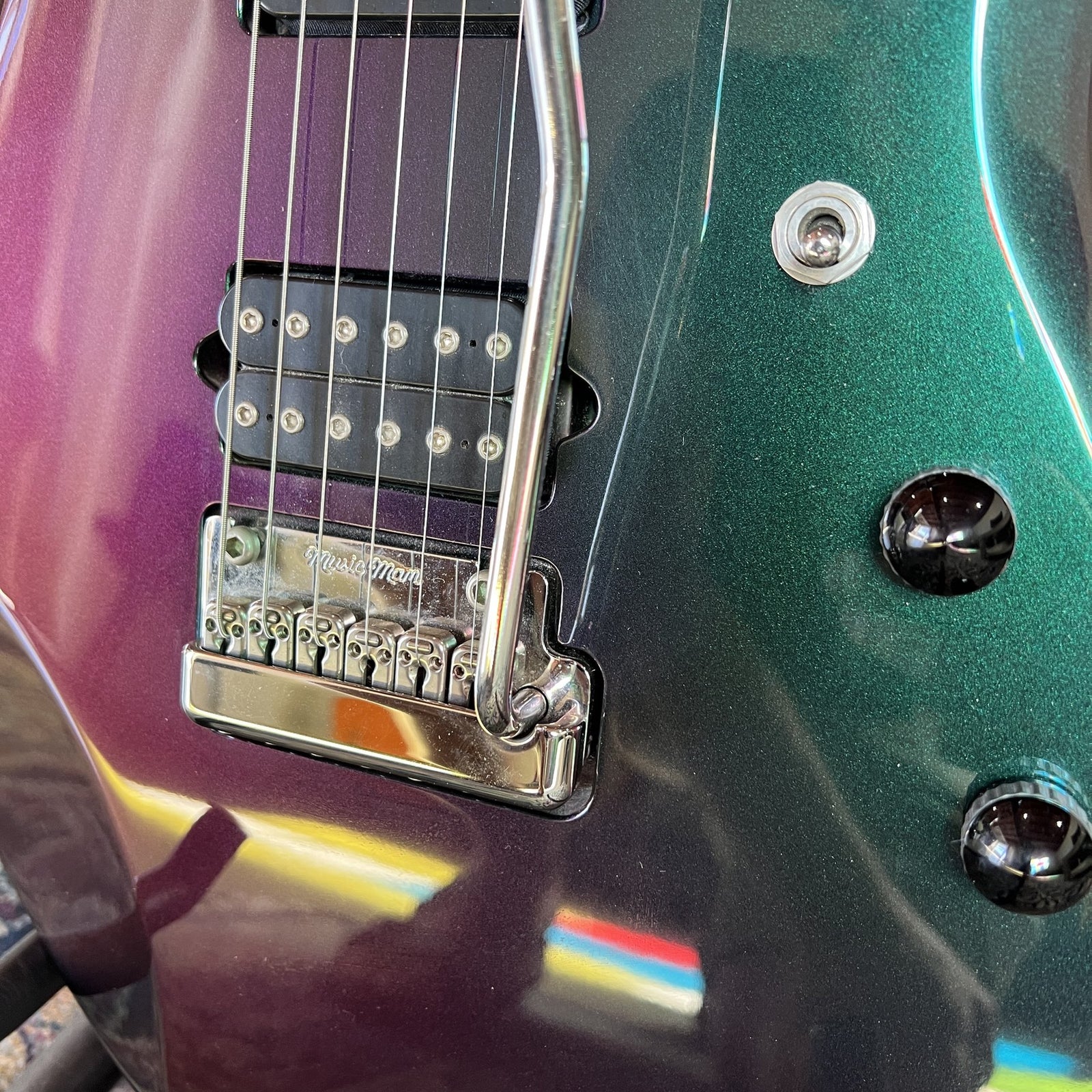 2001 Ernie Ball Music Man John Petrucci JP6 (First-Year Production) – Mystic Dream