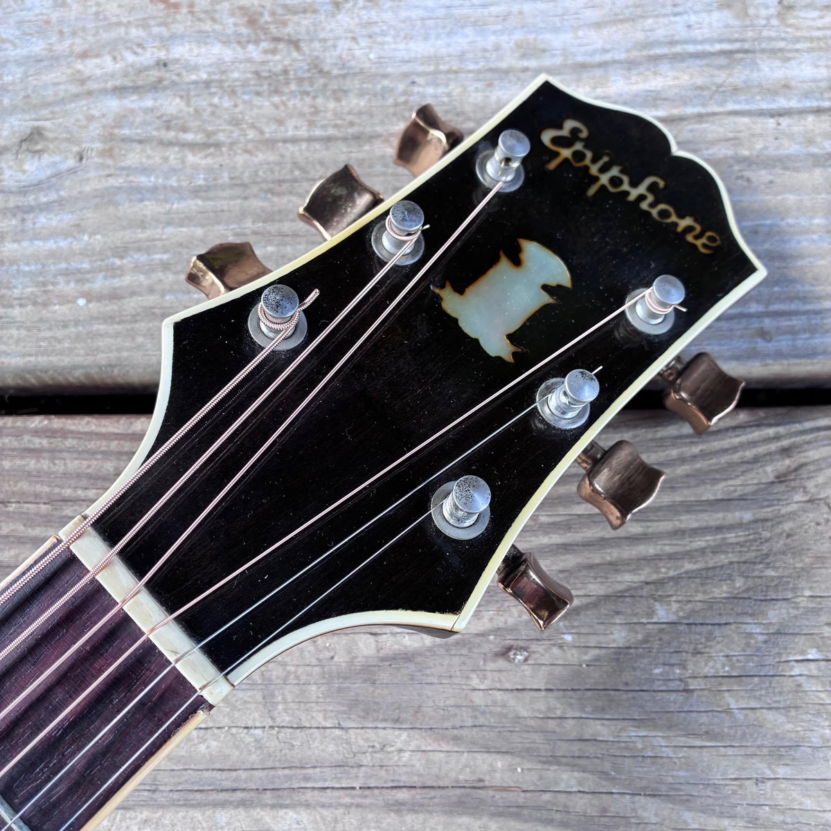 Vintage 1951 Epiphone Triumph Archtop Acoustic Guitar