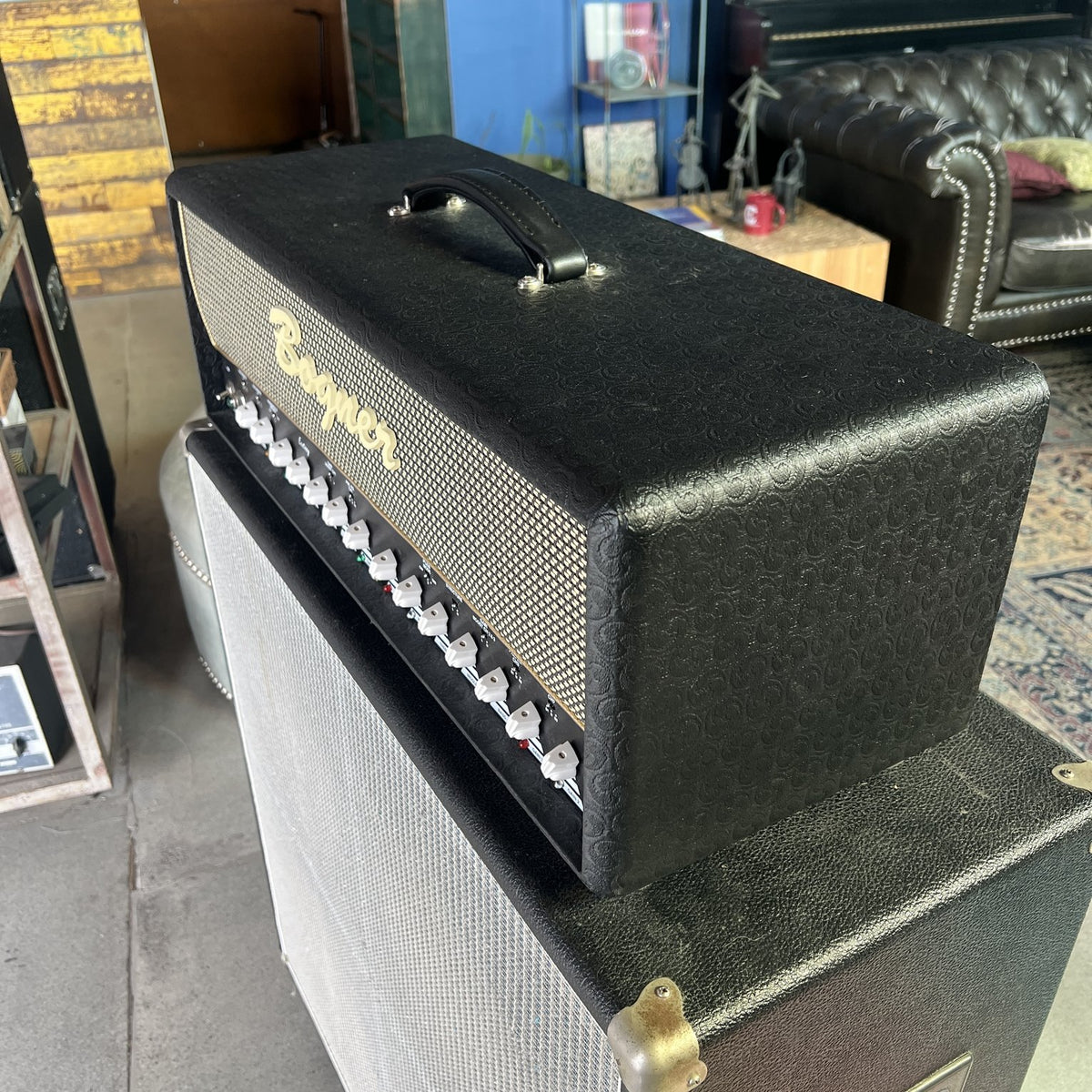 2005 Bogner Ecstasy 101B Head, Footswitch & Cover