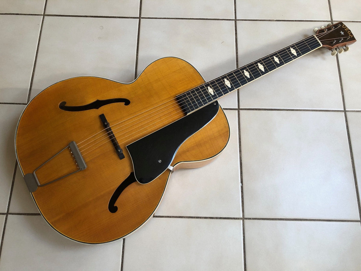 Vintage Vega C-66 advanced model archtop guitar 1930’s 1940’s