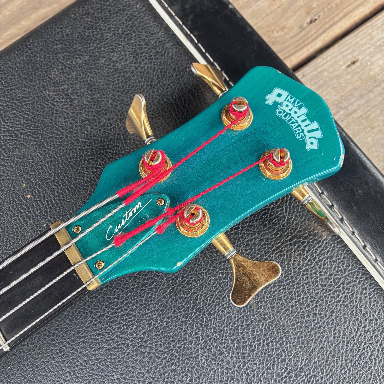 Vintage 1992 Pedulla MVP Bass Guitar and OHSC