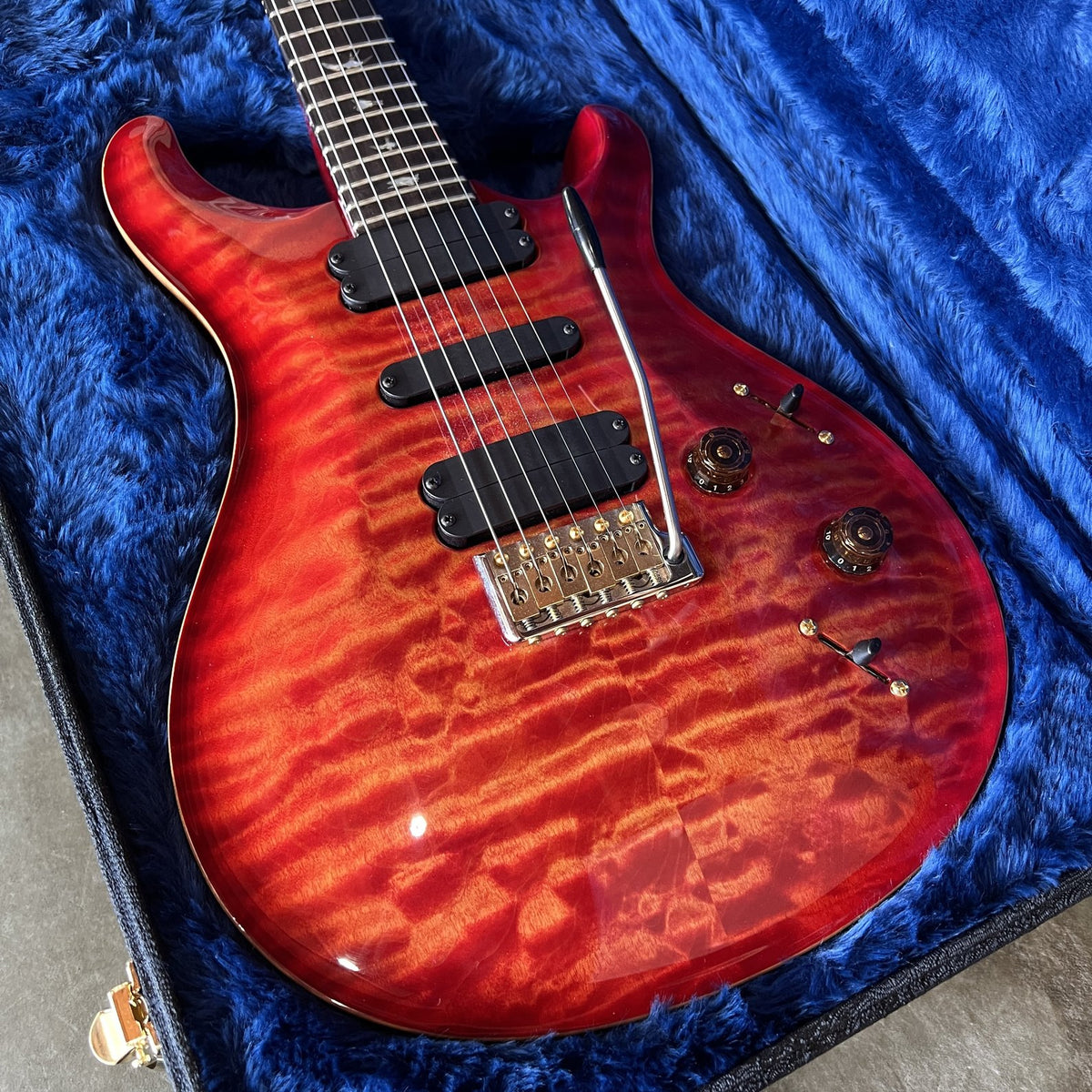 PRS 513 Wood Library 10 Top - 2019 - Blood Orange