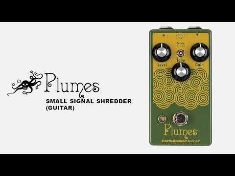 EarthQuaker Devices Plumes - Limited Edition Pearl White & Turquoise