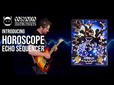 Cosmodio Instruments Horoscope Echo Sequencer Delay & Reverb Pedal
