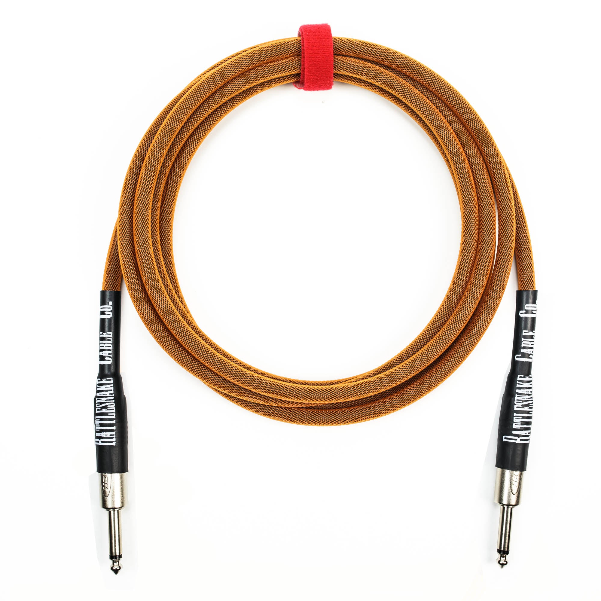 Rattlesnake Cable Company 10' Copper Guitar Cable - Straight Plugs