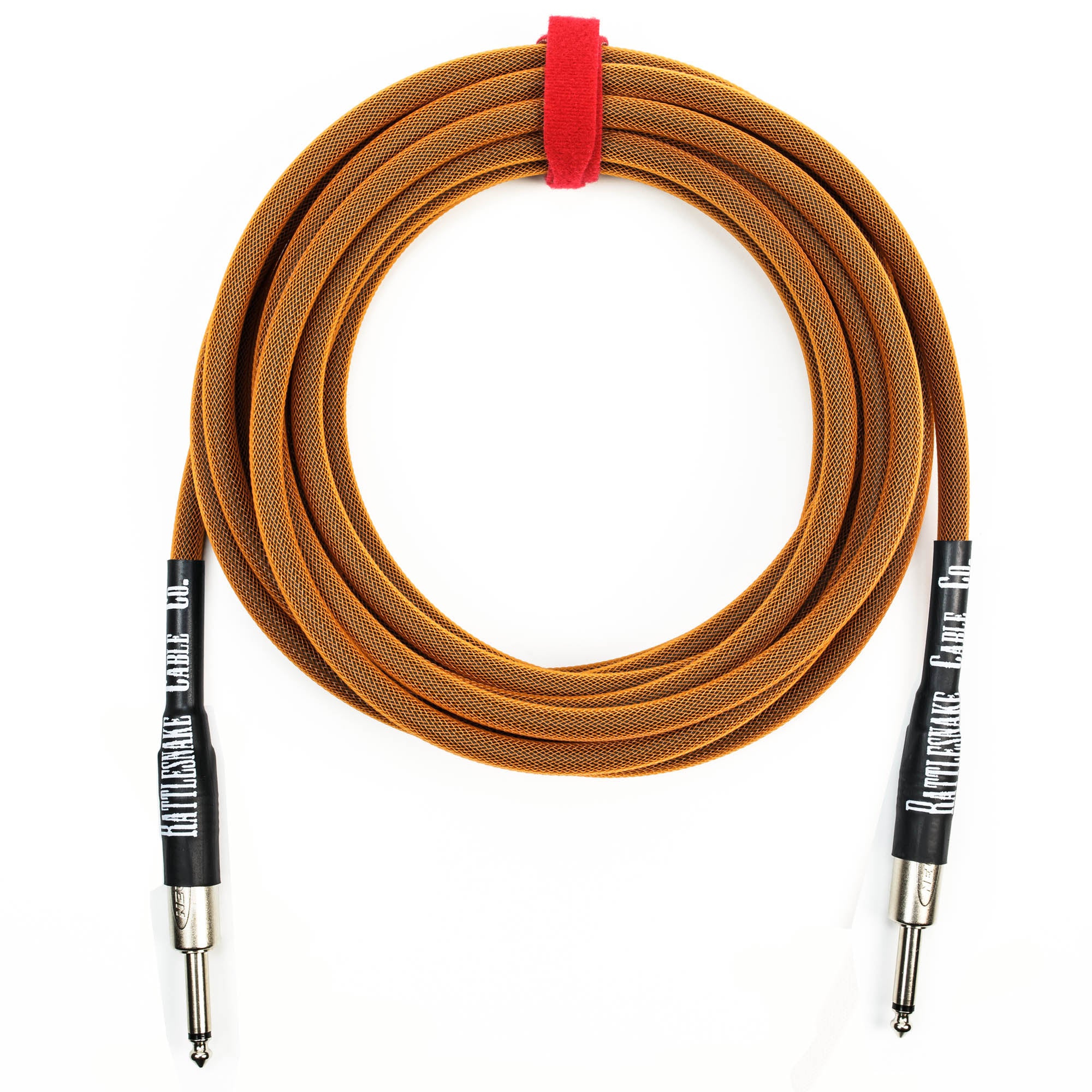 Rattlesnake Cable Company 20' Copper Guitar Cable - Straight Plugs