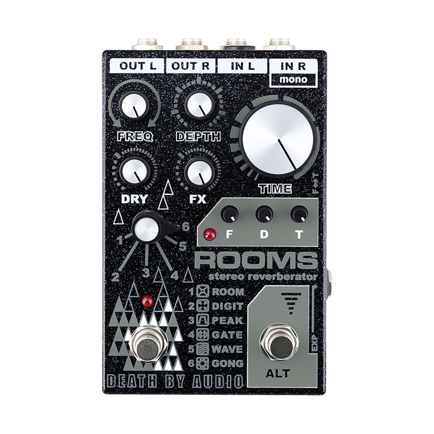 Death by Audio ROOMS Stereo, Multi Function Digital Reverb