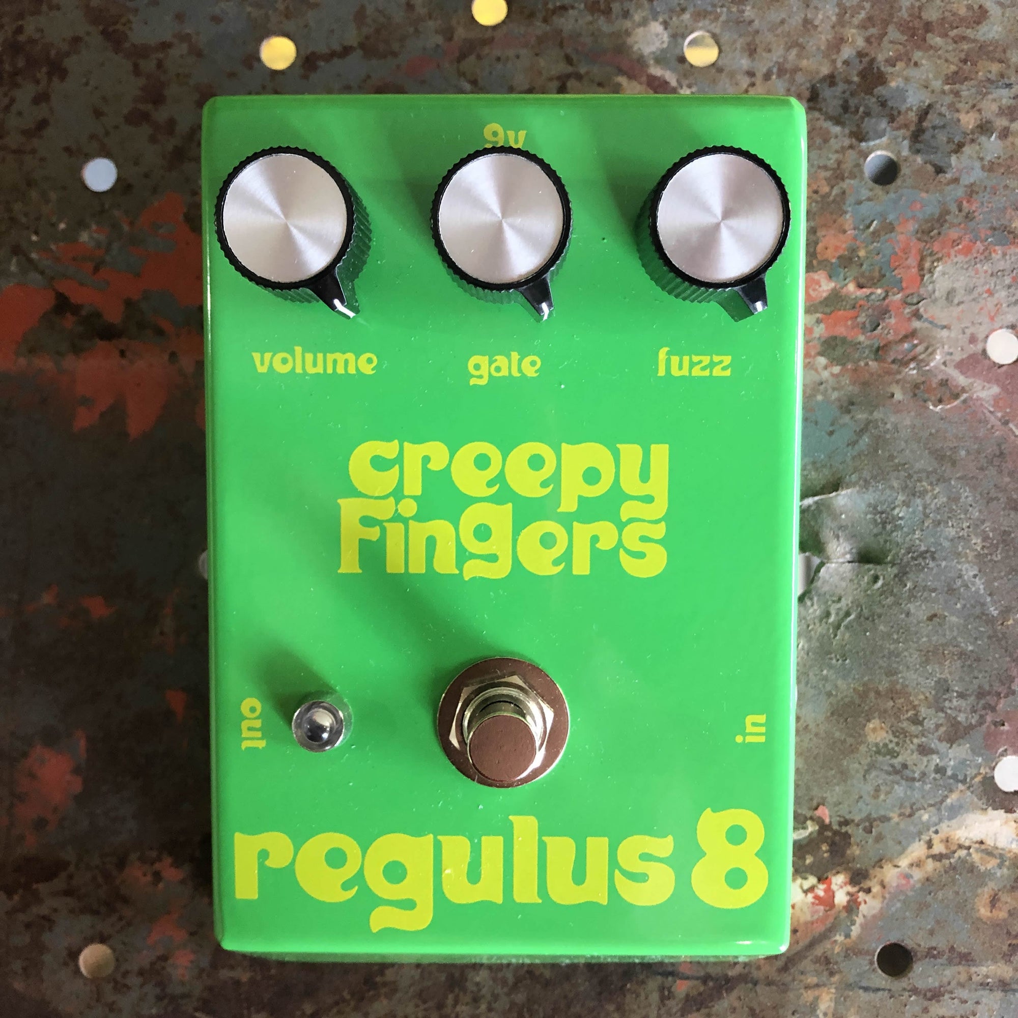 Creepy Fingers Regulus 8 Fuzz Guitar Effects Pedal