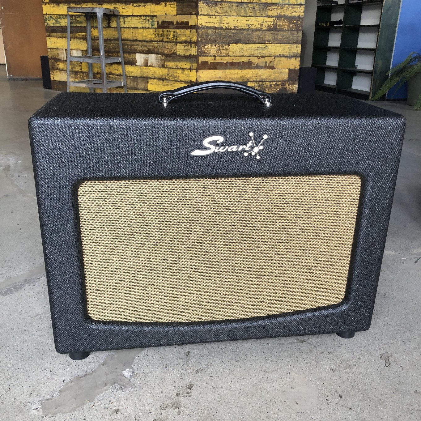 Swart Amplifier Atomic ST Speaker Cabinet 1x12 - Dark Tweed - Mojo Tone BV25