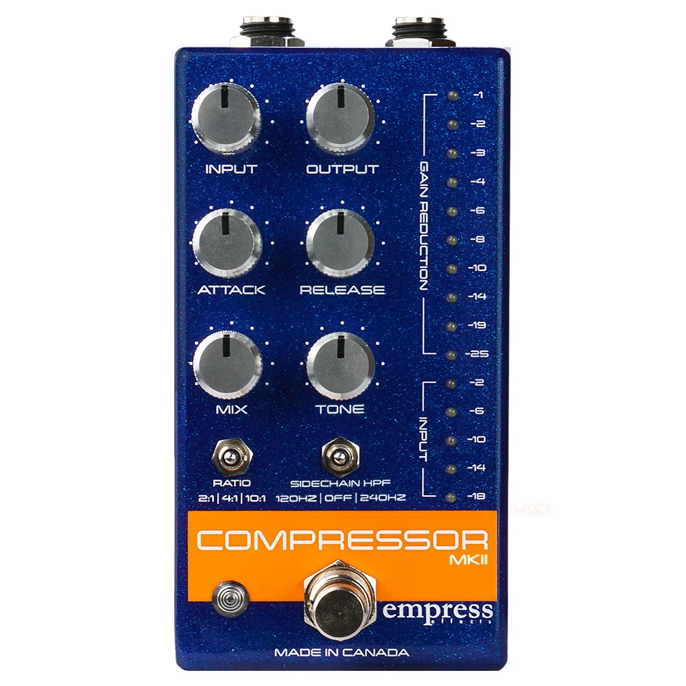 Empress Effects Compressor MKII - Blue Sparkle