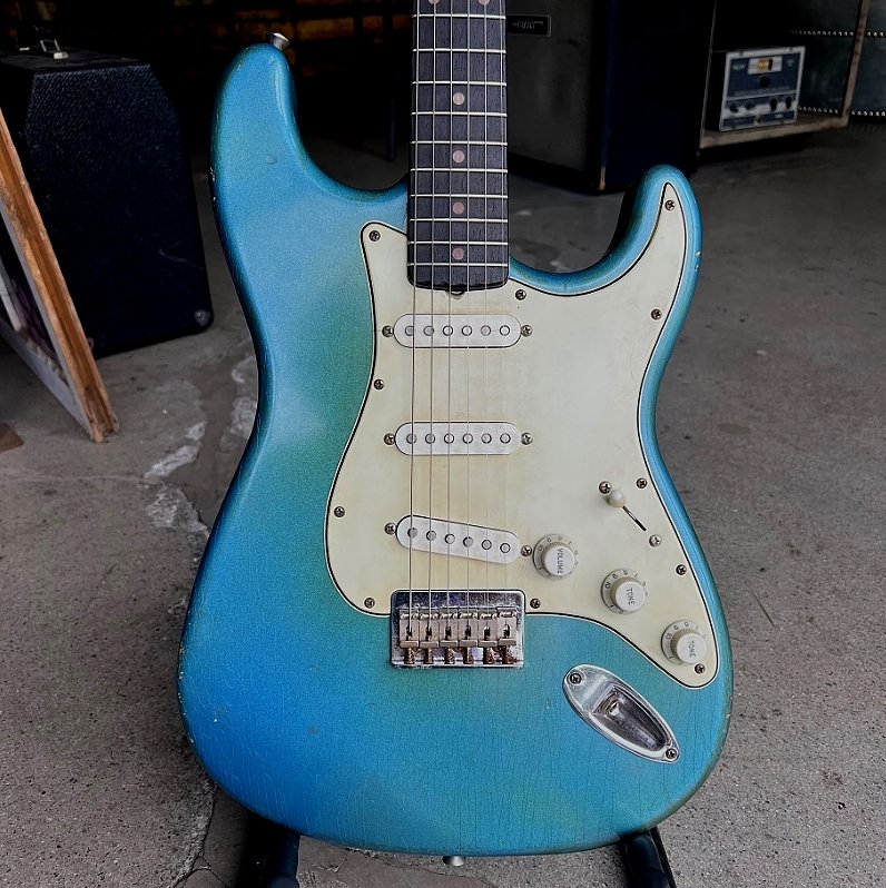 Revelator Guitars - 60s SuperKing S-Style - Lake Placid Blue - #62197