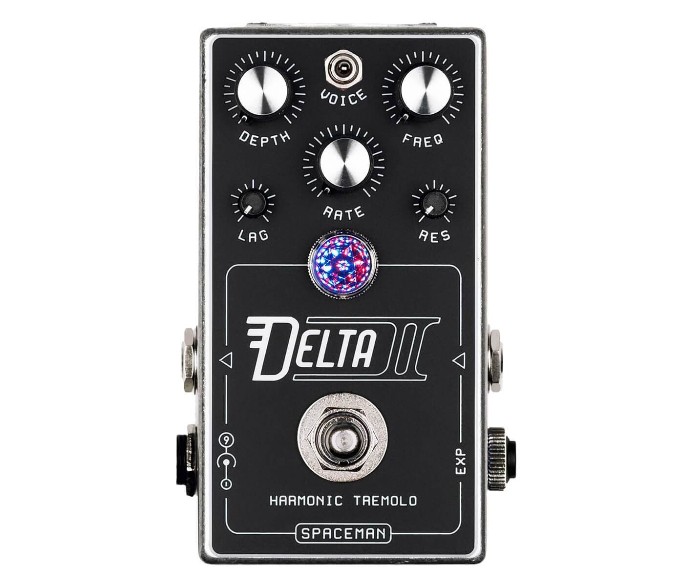 Spaceman Effects Delta II Harmonic Tremolo - Standard Edition Black