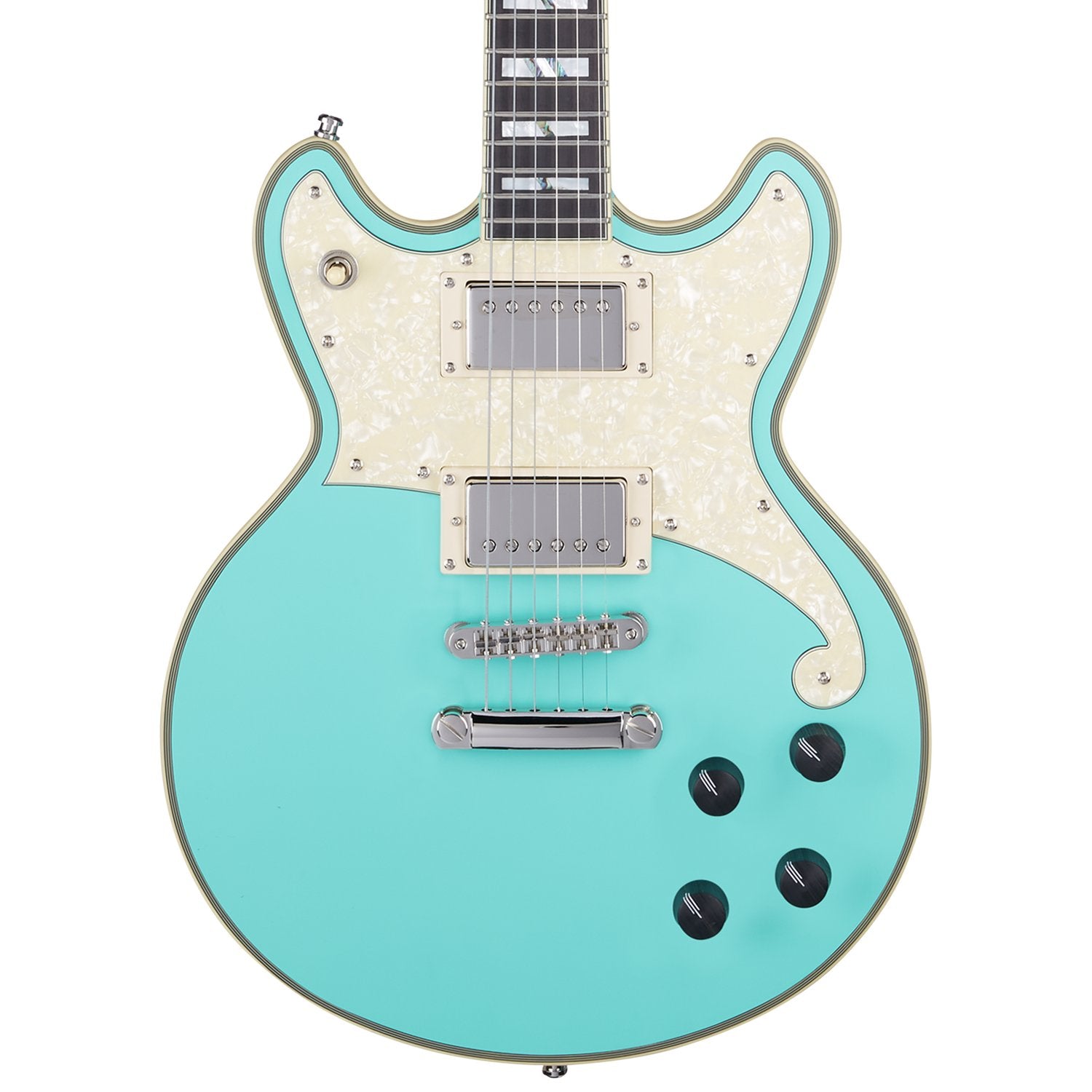 D'Angelico Deluxe Brighton Limited Edition - Matte Surf Green