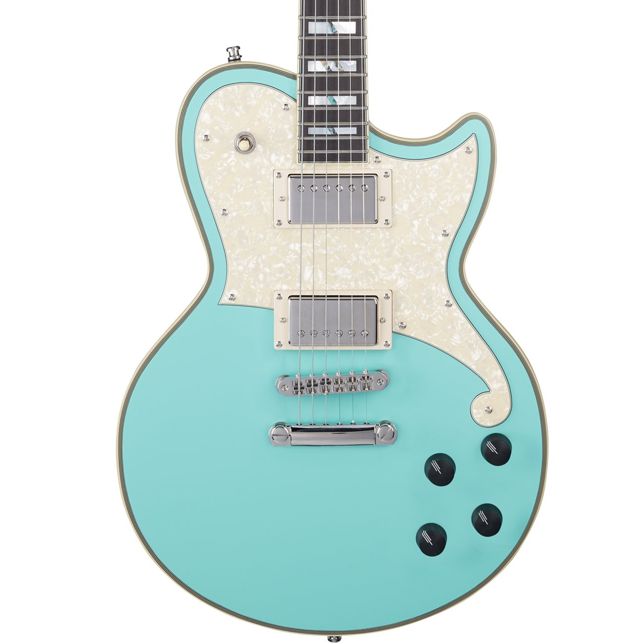 D'Angelico Deluxe Atlantic Limited Edition - Matte Surf Green