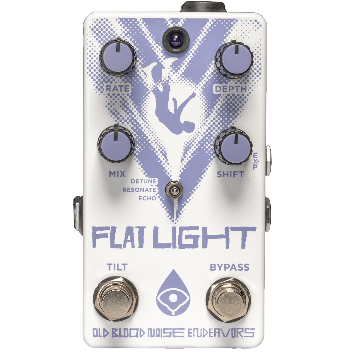 Old Blood Noise Endeavors Flat Light Pitch Shifting Flanger Guitar Effect Pedal