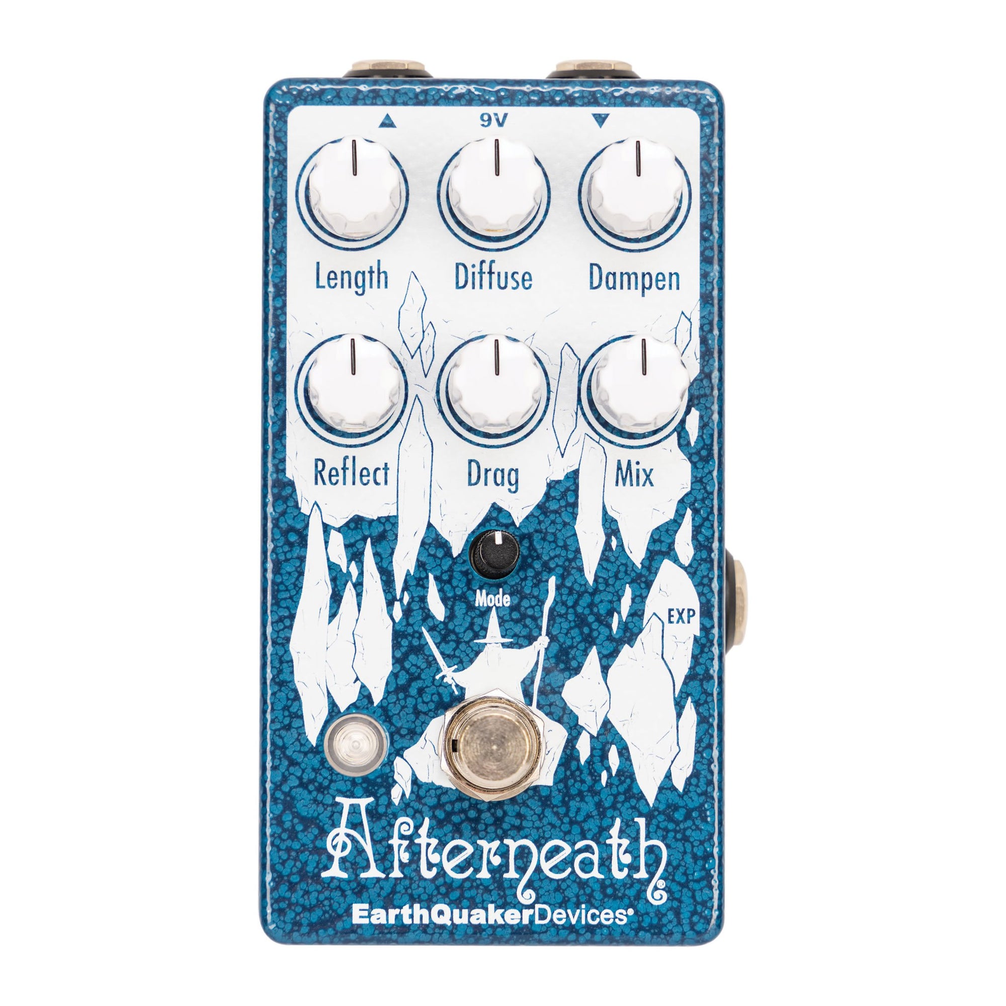 EarthQuaker Devices Afterneath V3 - Limited Edition Blue Hammertone