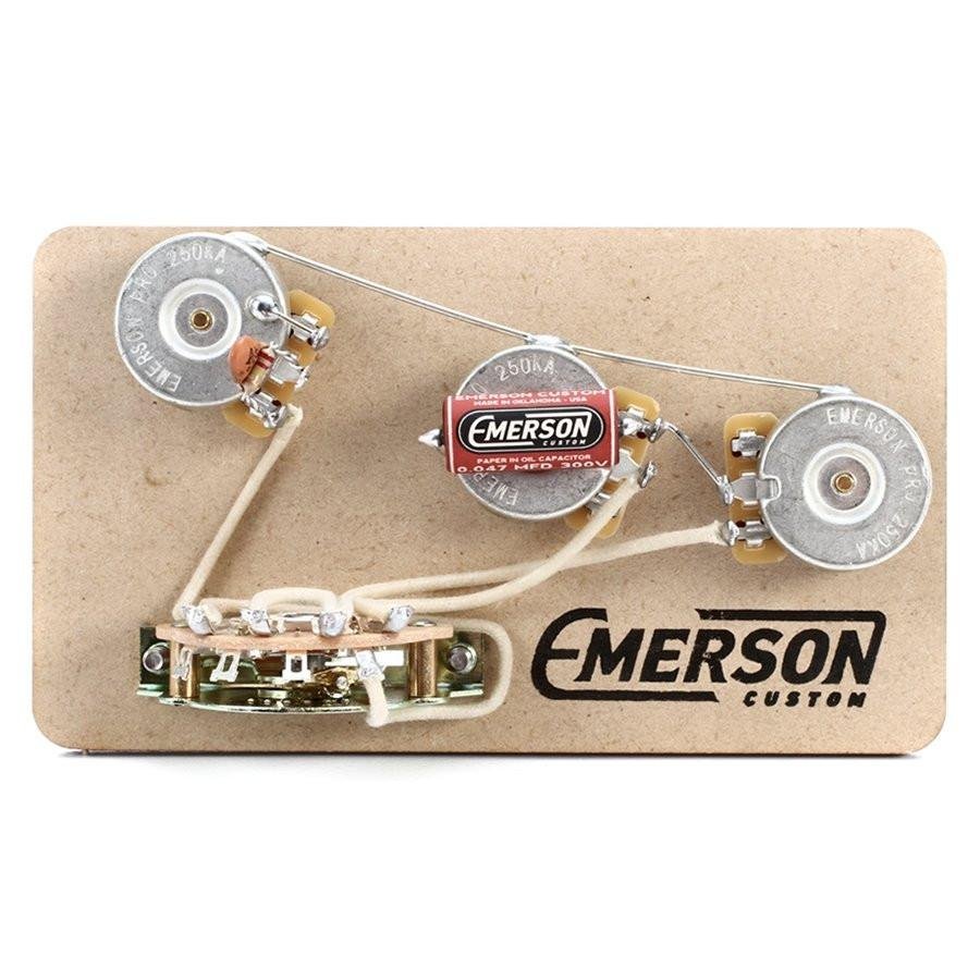 Emerson Custom 5-Way Stratocaster Prewired Kit