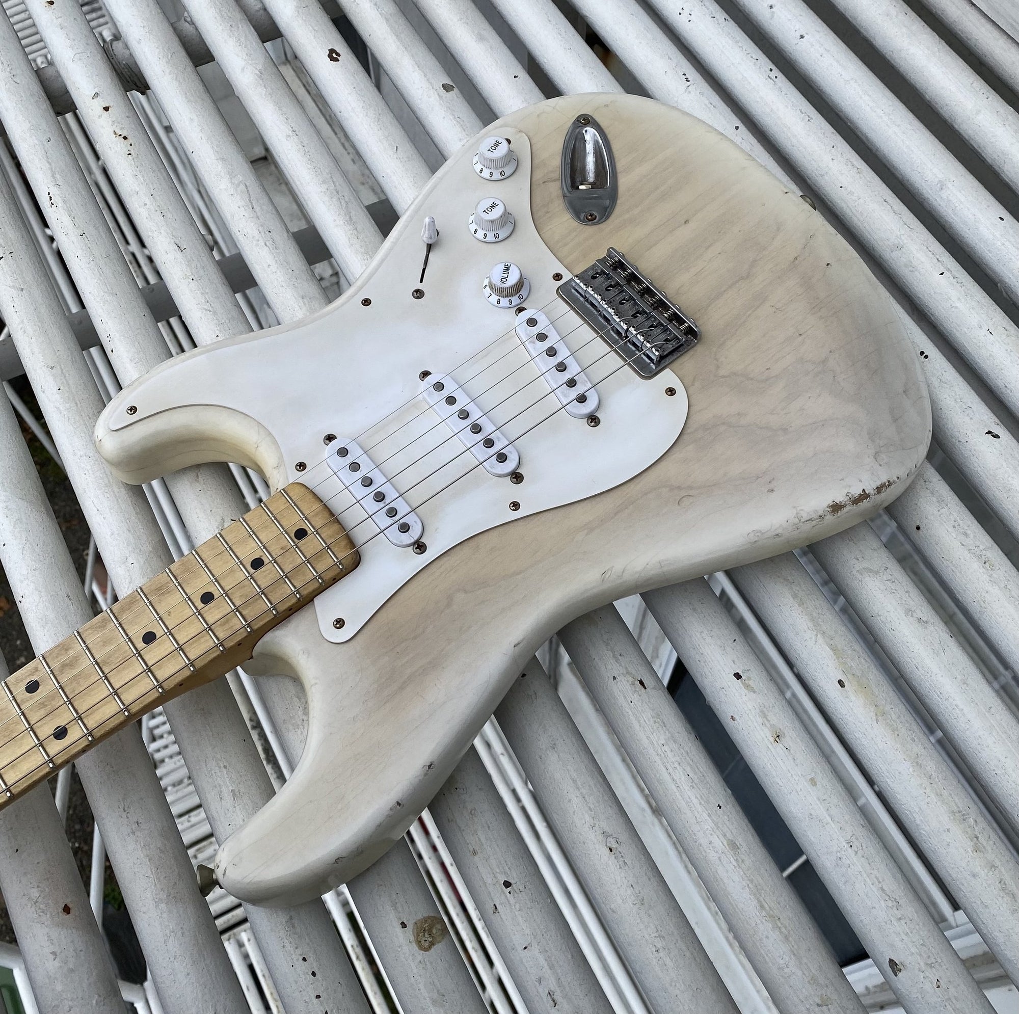 Revelator Guitars - 50s SuperKing S-Style - White Blonde - #61016