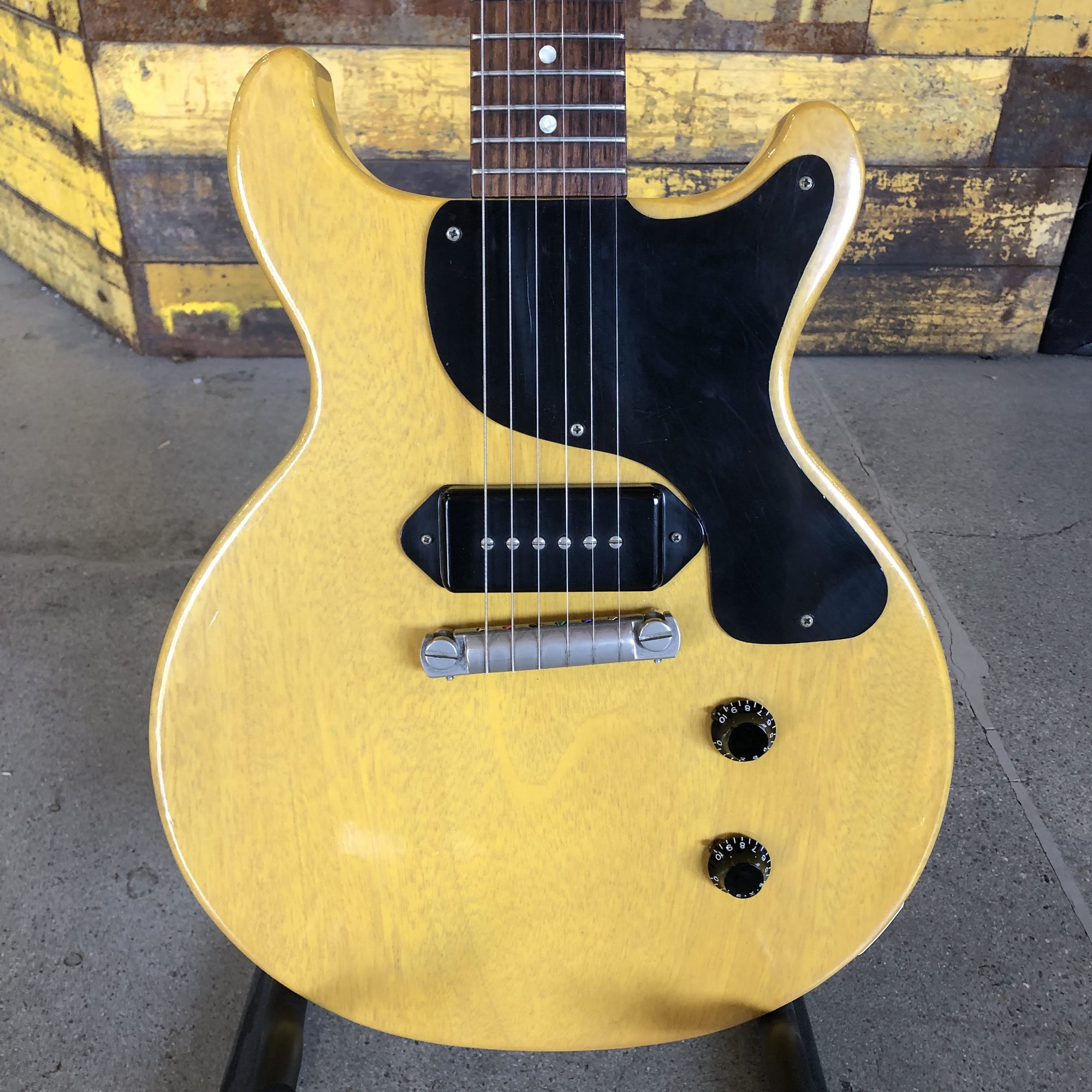 2001 Gibson Les Paul Junior DC Custom Shop Historic '58 Reissue - Yamano TV Yellow