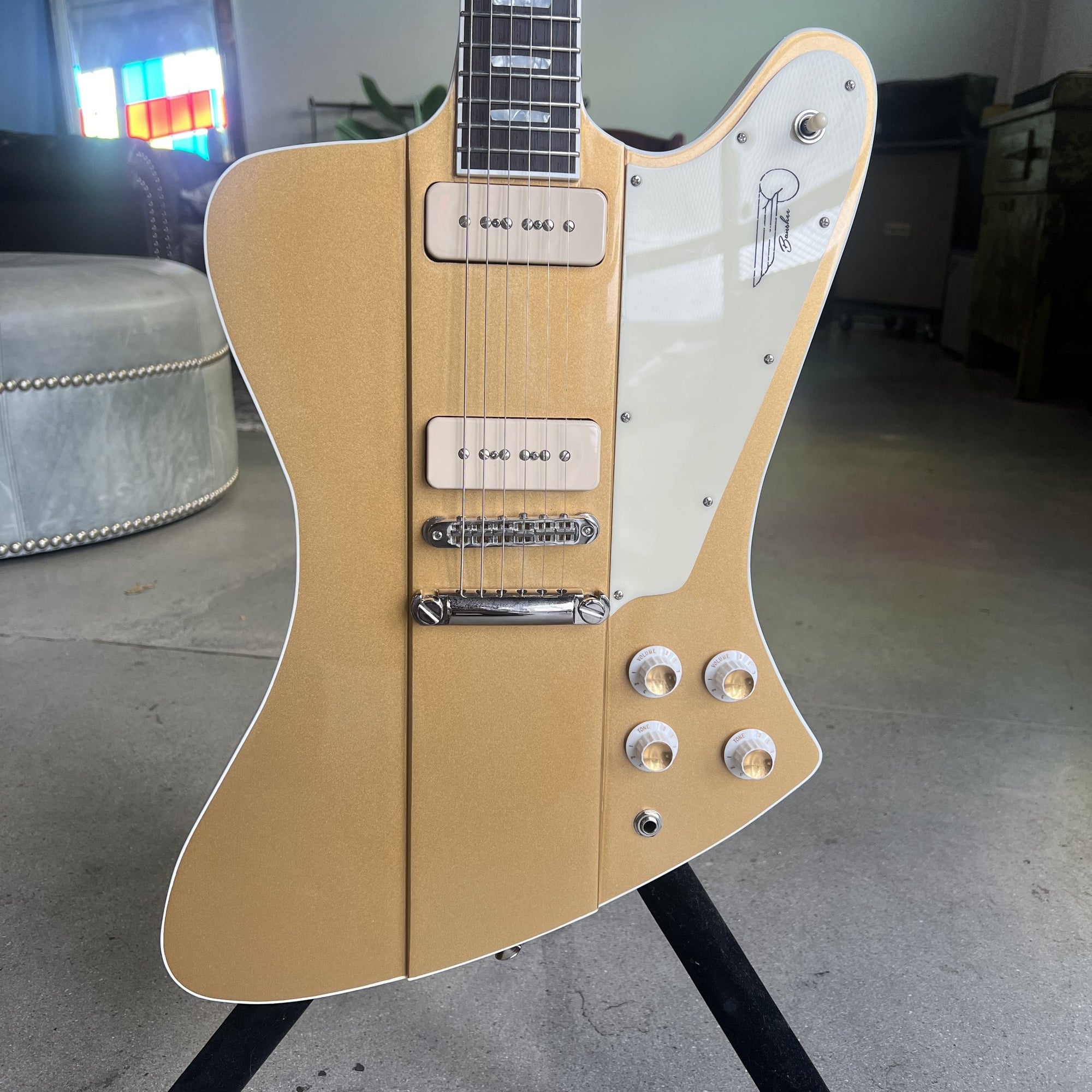 Kauer Guitars Banshee, Goldtop - #576