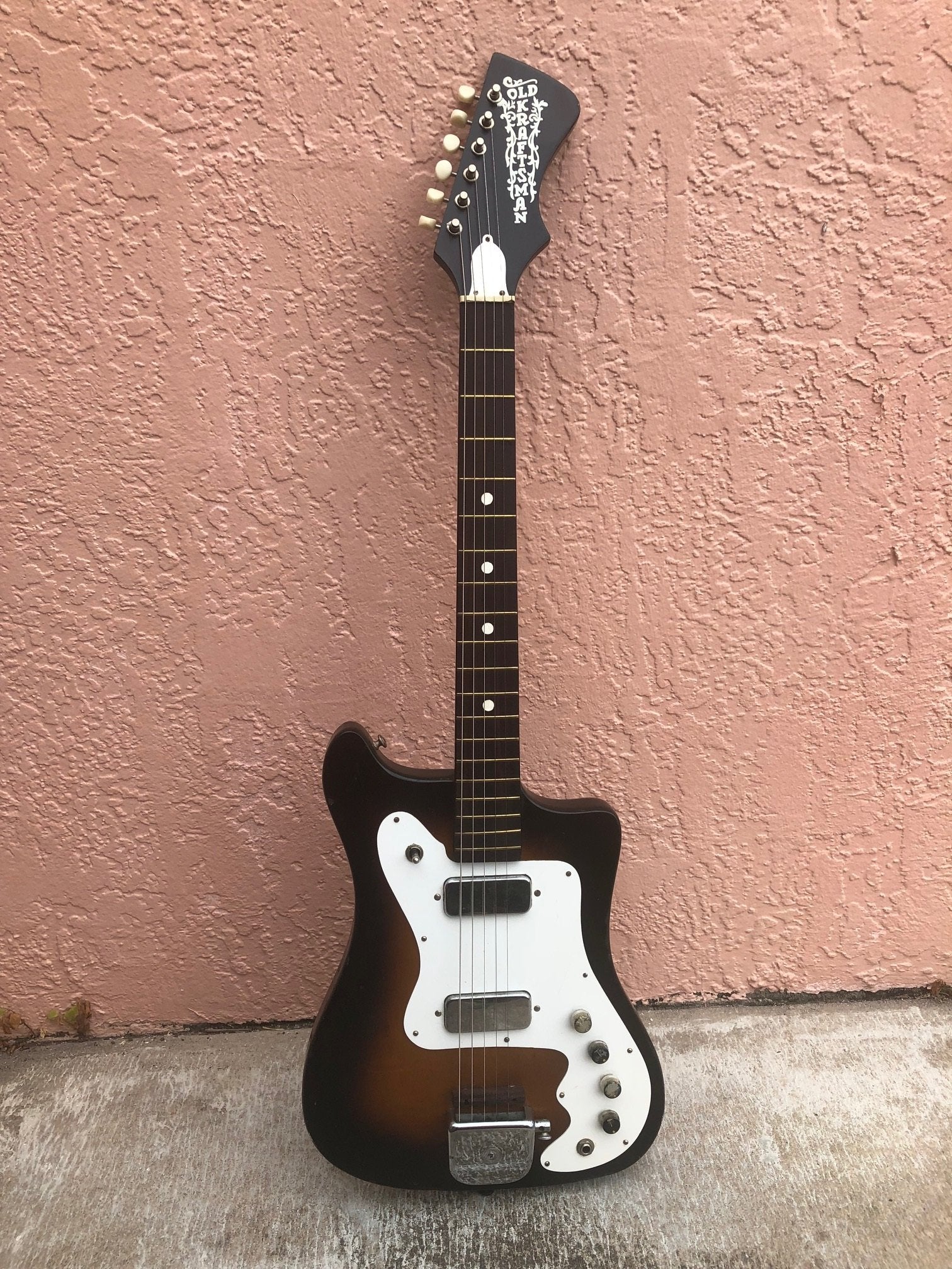 1960’s Vintage Kay Old Kraftsman Electric Guitar Vanguard