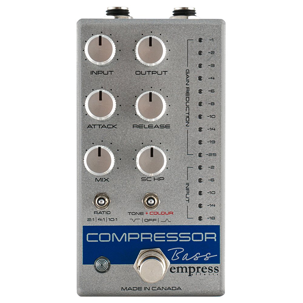 Empress Effects Bass Compressor - Silver